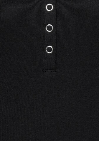KangaROOS Shirt in Schwarz