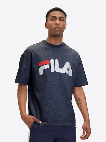 FILA Shirt 'LOWELL' in Blauw: voorkant