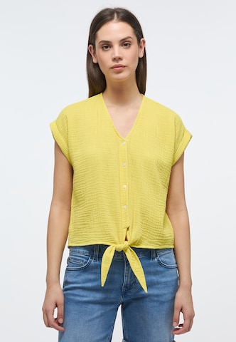 MUSTANG Blouse in Yellow: front