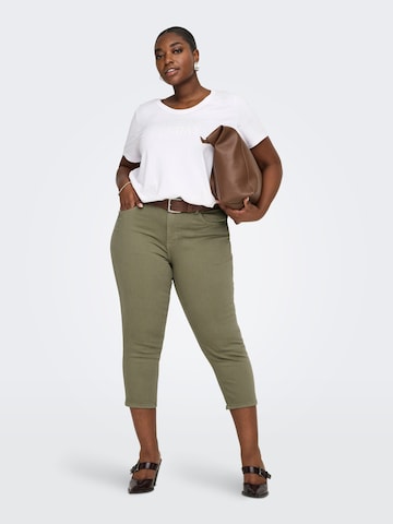 Skinny Jeans 'CARWILLY' di ONLY Carmakoma in grigio: frontale