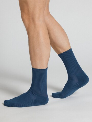 IUMAN Intimissimi Socken in Blau: Vorderseite