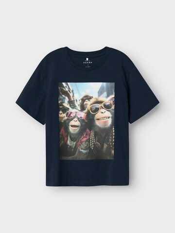 NAME IT Shirt 'NKMVOTO' in Blue