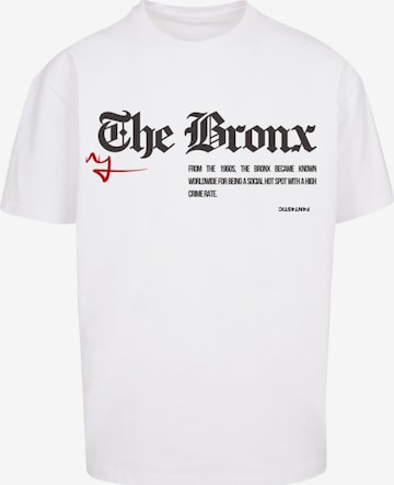 T-Shirt 'Animal Galore' F4NT4STIC en blanc : devant