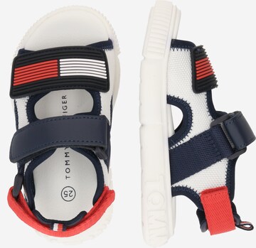 TOMMY HILFIGER - Sapatos abertos em azul