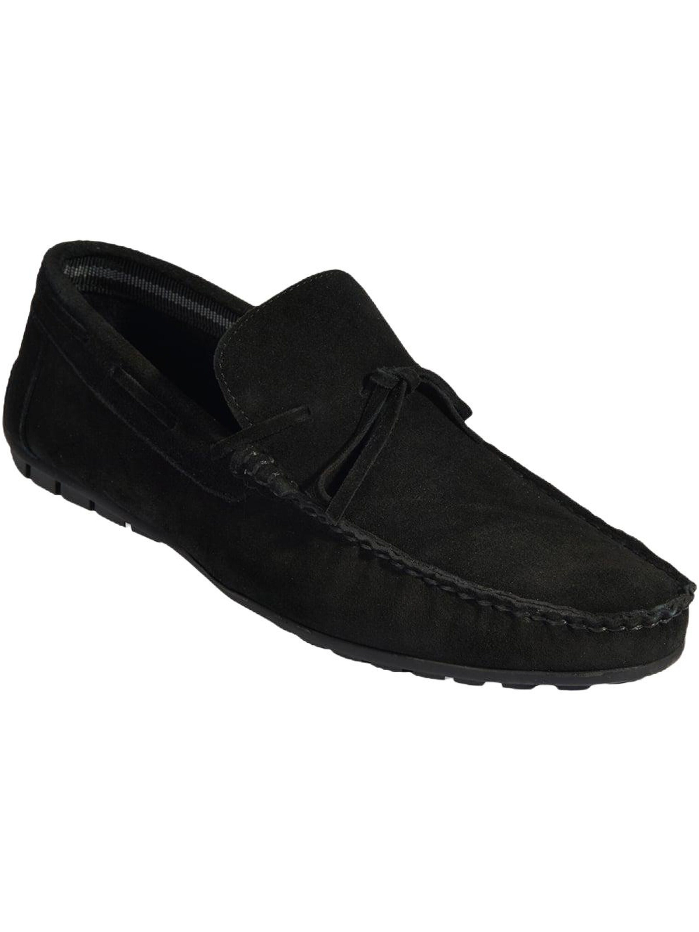 Mocassin Desa en noir : devant