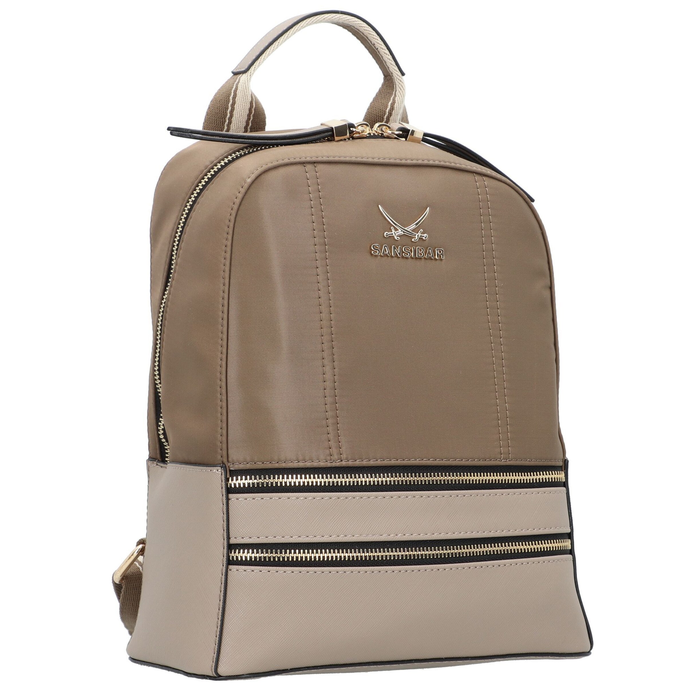 SANSIBAR Rucksack in Braun