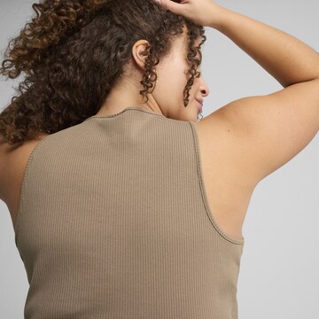 Haut de sport 'Wardrobe Ess' PUMA en marron