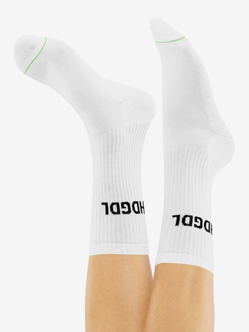 Chaussettes 'BIG BIG LOVE' CHEERIO* en blanc