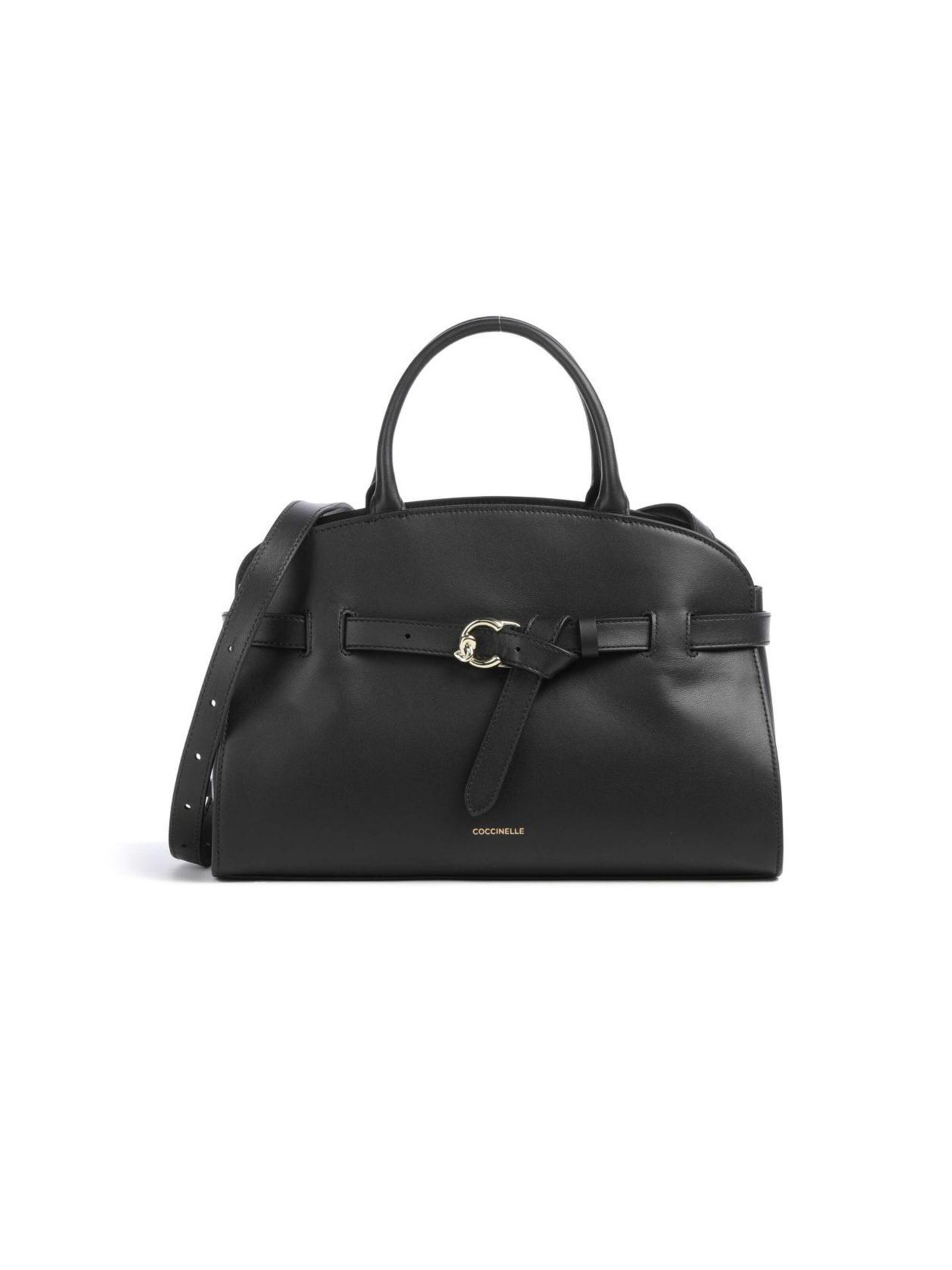 Borsa a mano di Coccinelle in nero: frontale