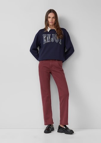 s.Oliver Regular Jeans in Rood