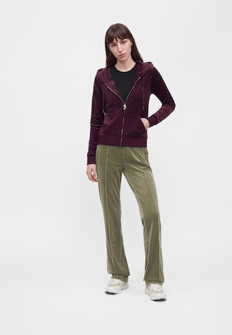 Juicy Couture Tall - Acampanado Pantalón 'TINA' en verde: frente