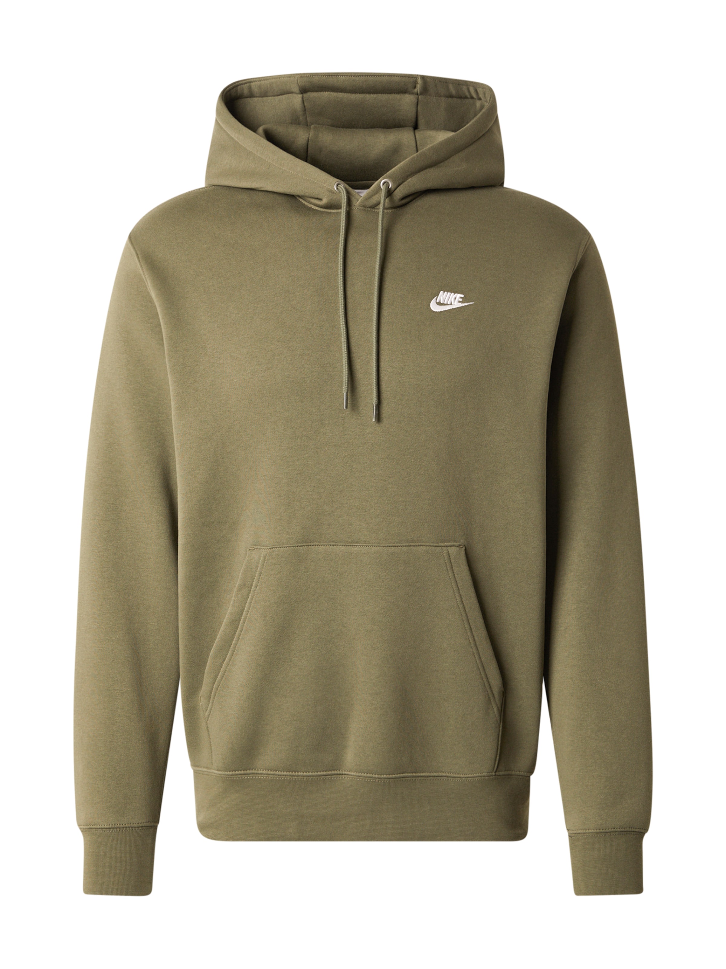 Bluză de molton de la Nike Sportswear pe verde: față