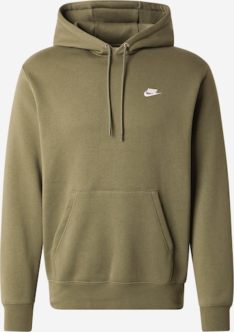 Nike Sportswear Свитшот в Зеленый: спереди