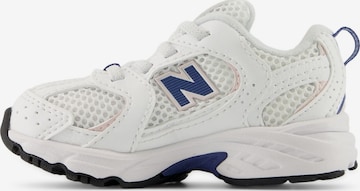 Baskets '530' new balance en blanc : devant
