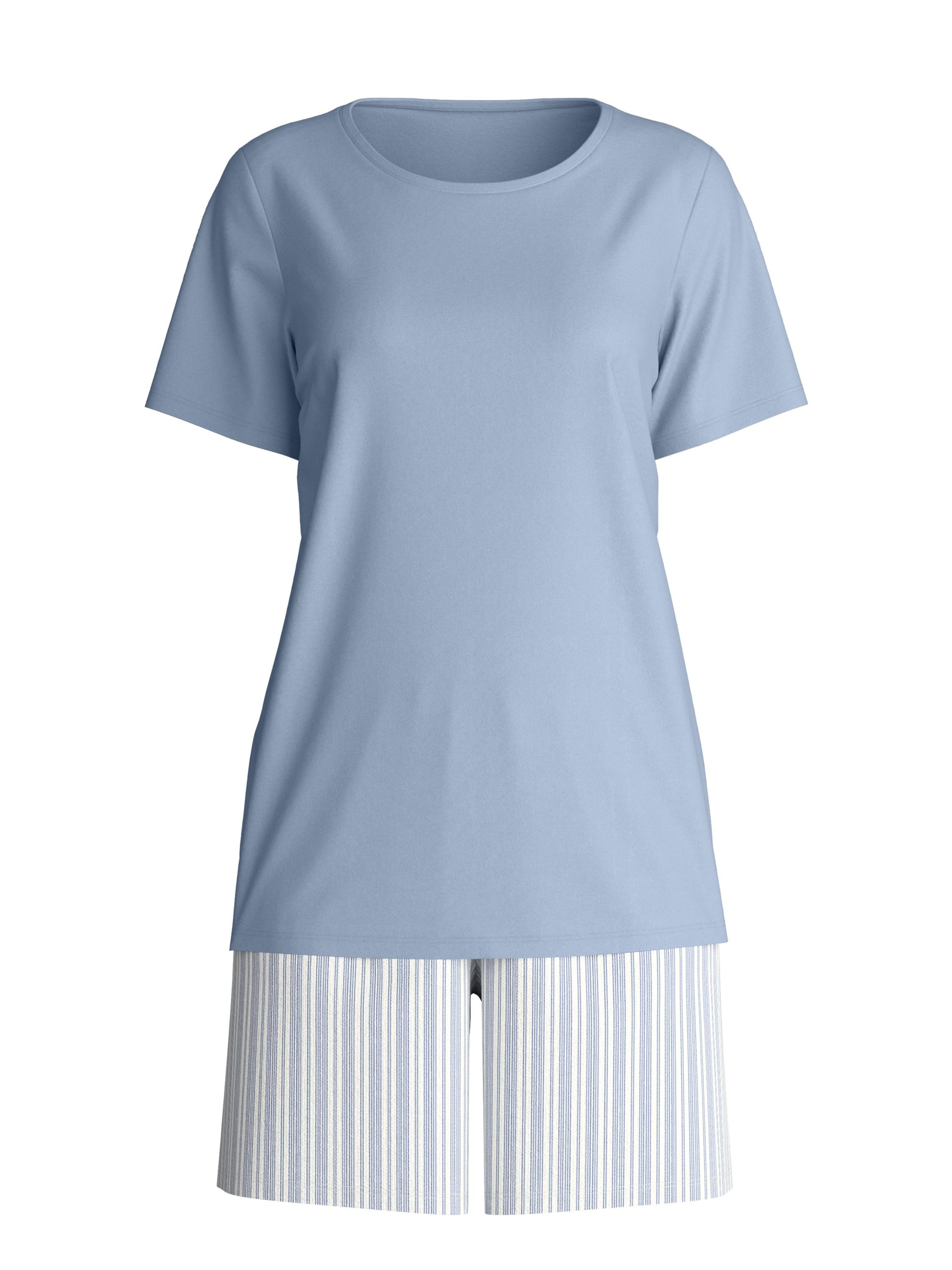 CALIDA Shorty 'Daylight Dreams'‌ in Blau: Vorderseite