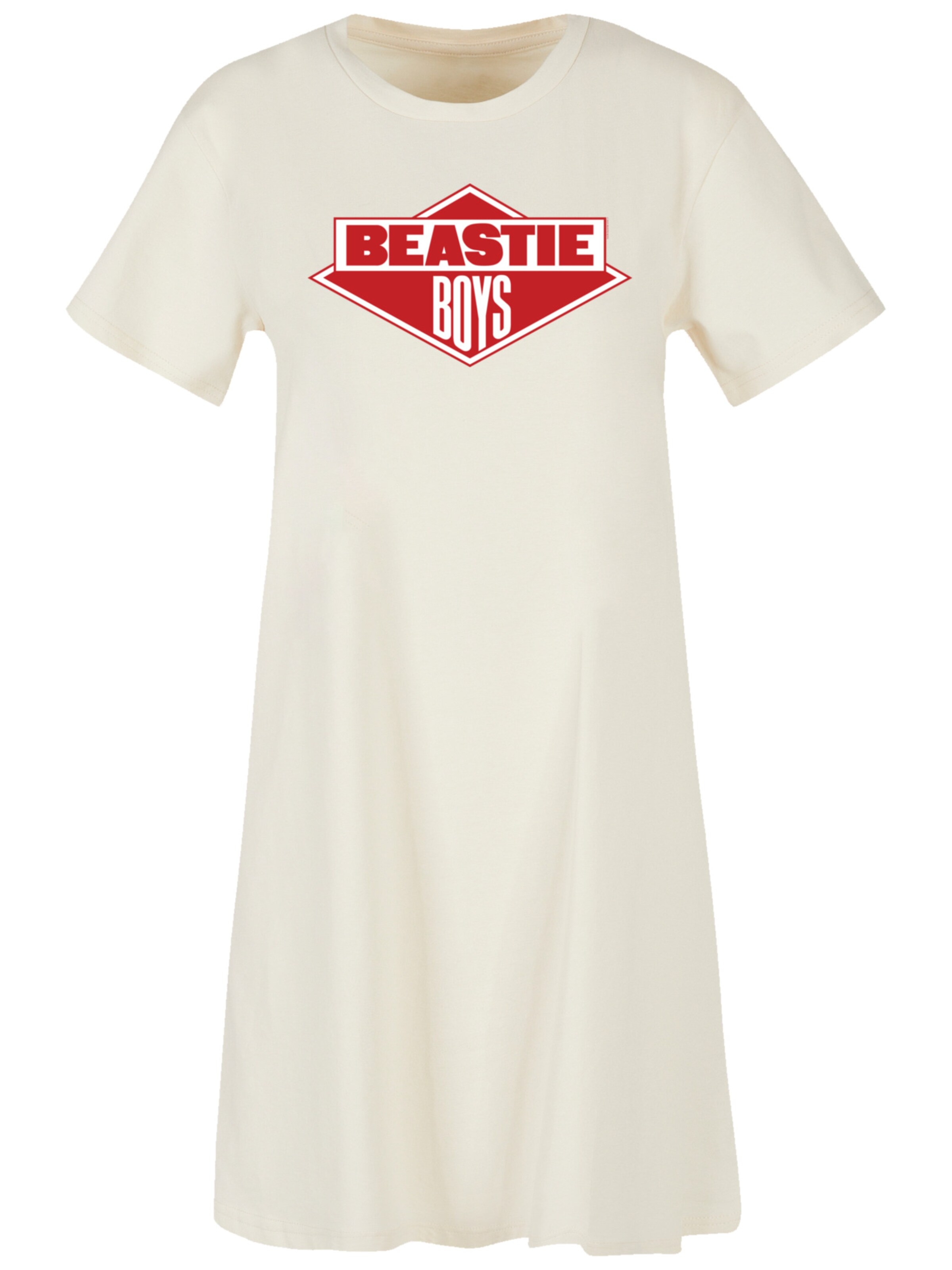 F4NT4STIC Jurk 'The Beastie Boys' in Beige: voorkant