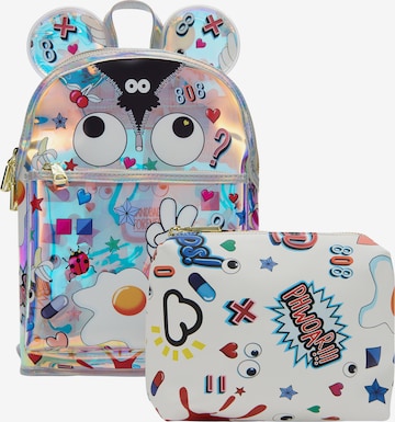 MYMORuksak 'Pop Eyetheme' - srebro boja: prednji dio