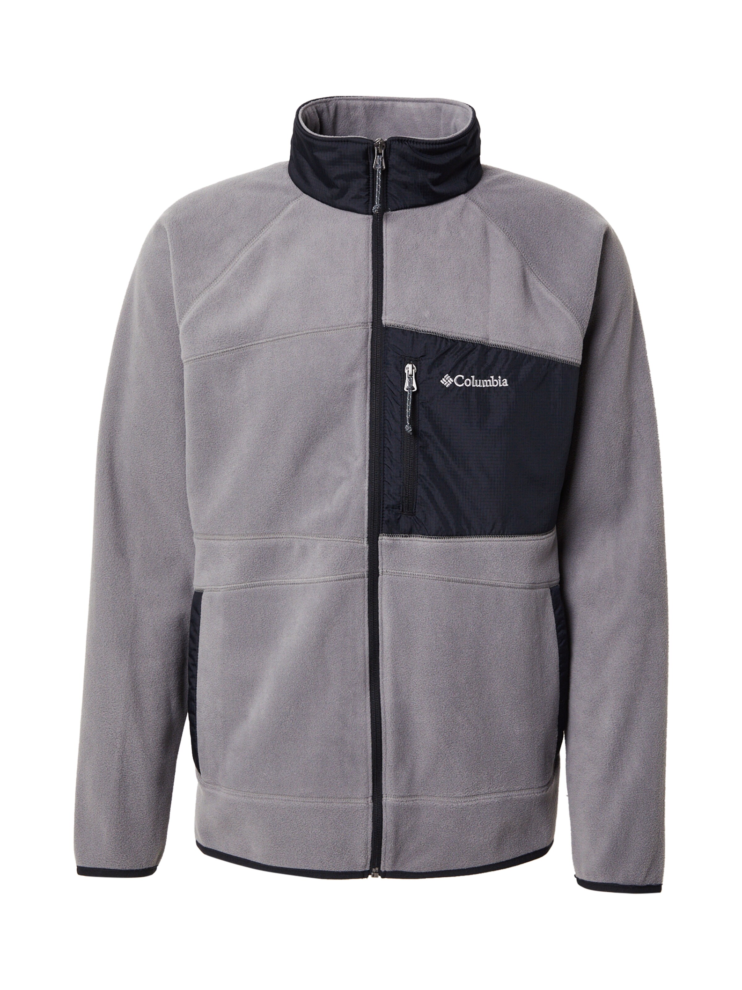 COLUMBIA Функциональная флисовая куртка 'Fast Trek' в Серый: спереди