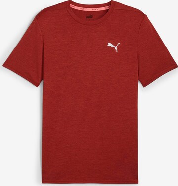 PUMA Performance Shirt 'RUN FAVORITE' in Red: front