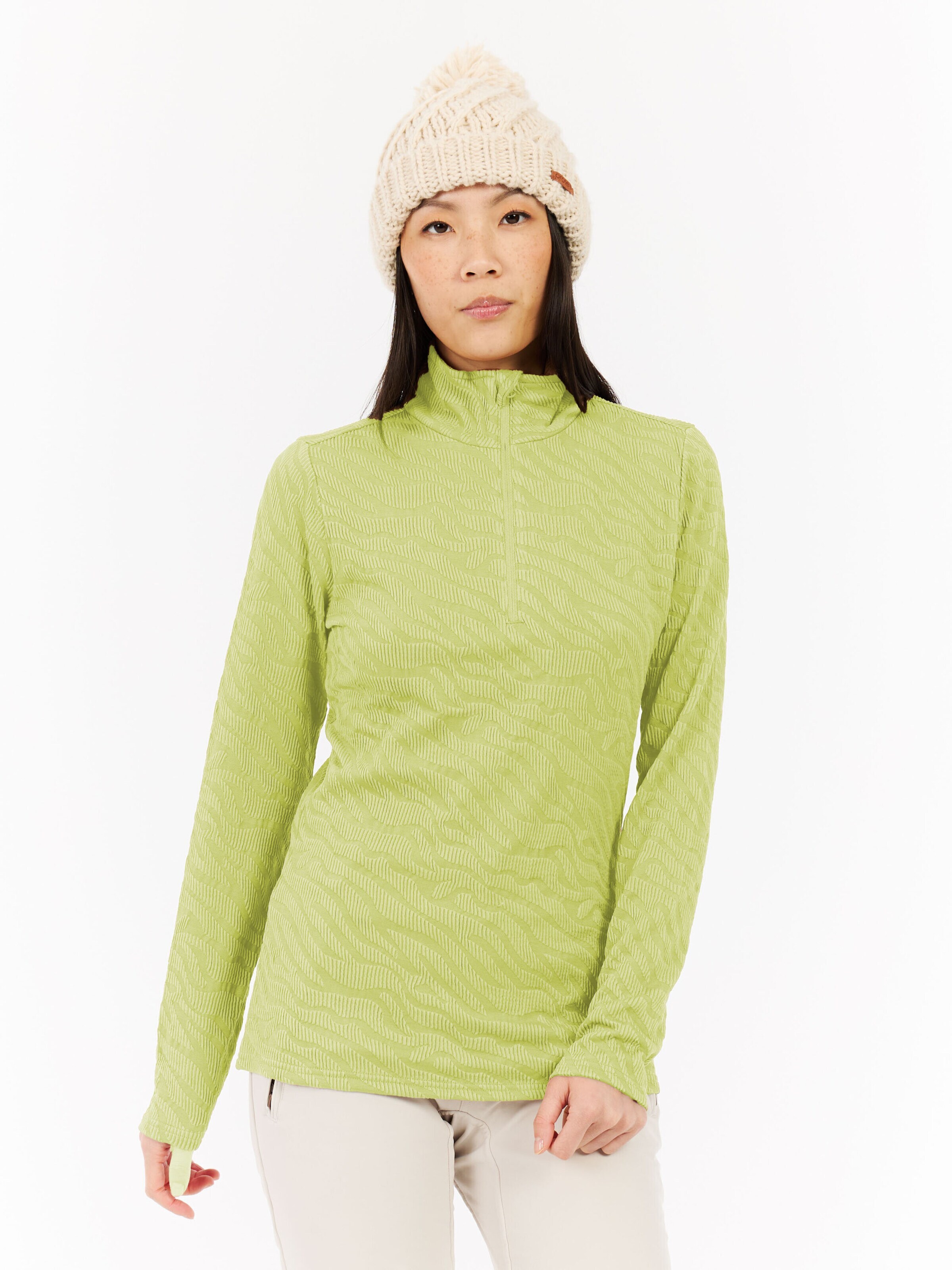PROTEST Sports sweatshirt 'PRTShirley' in Blue: front