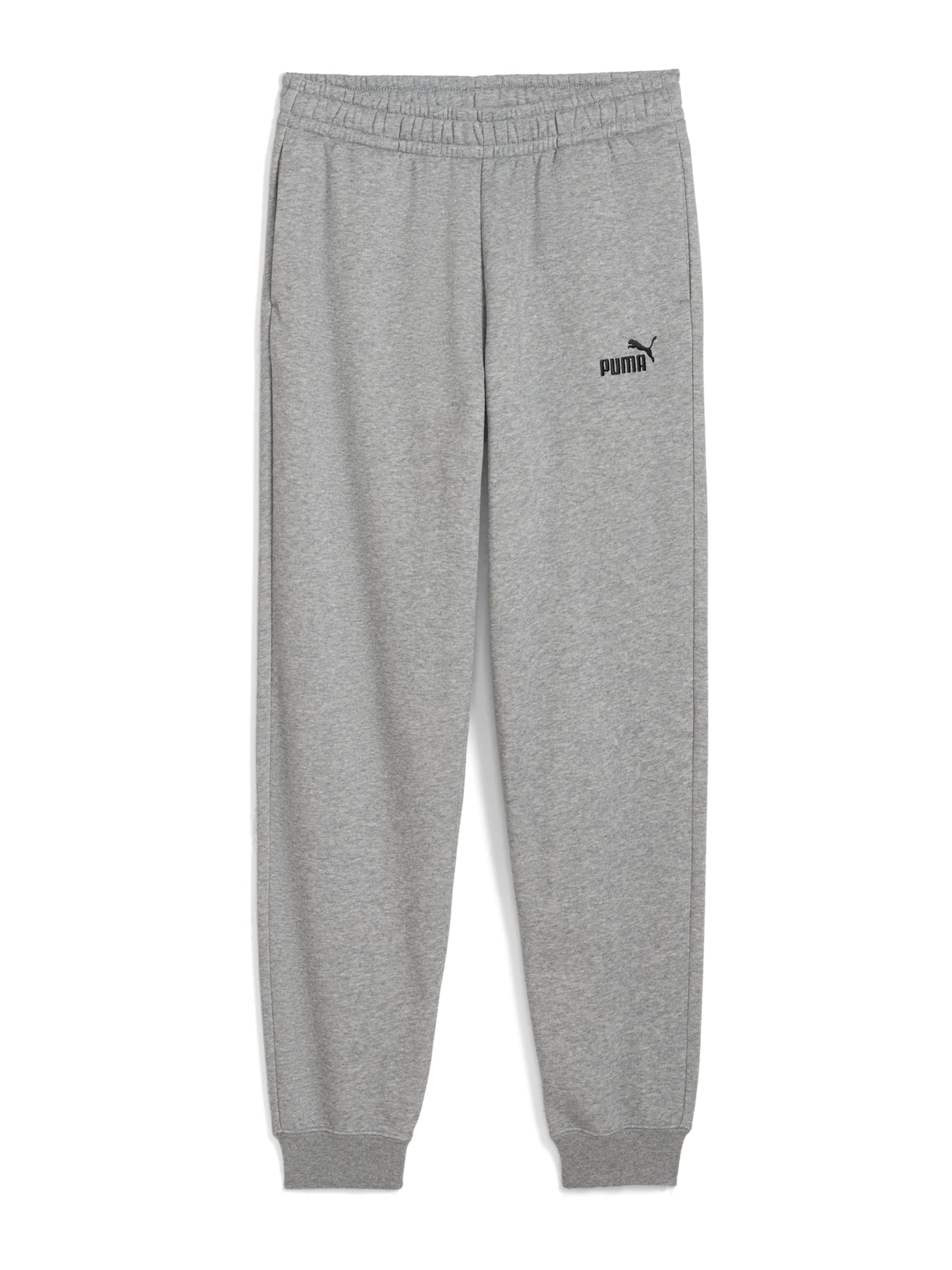 PUMA Ozke Hlače 'ESS No. 1' | siva barva: sprednja stran