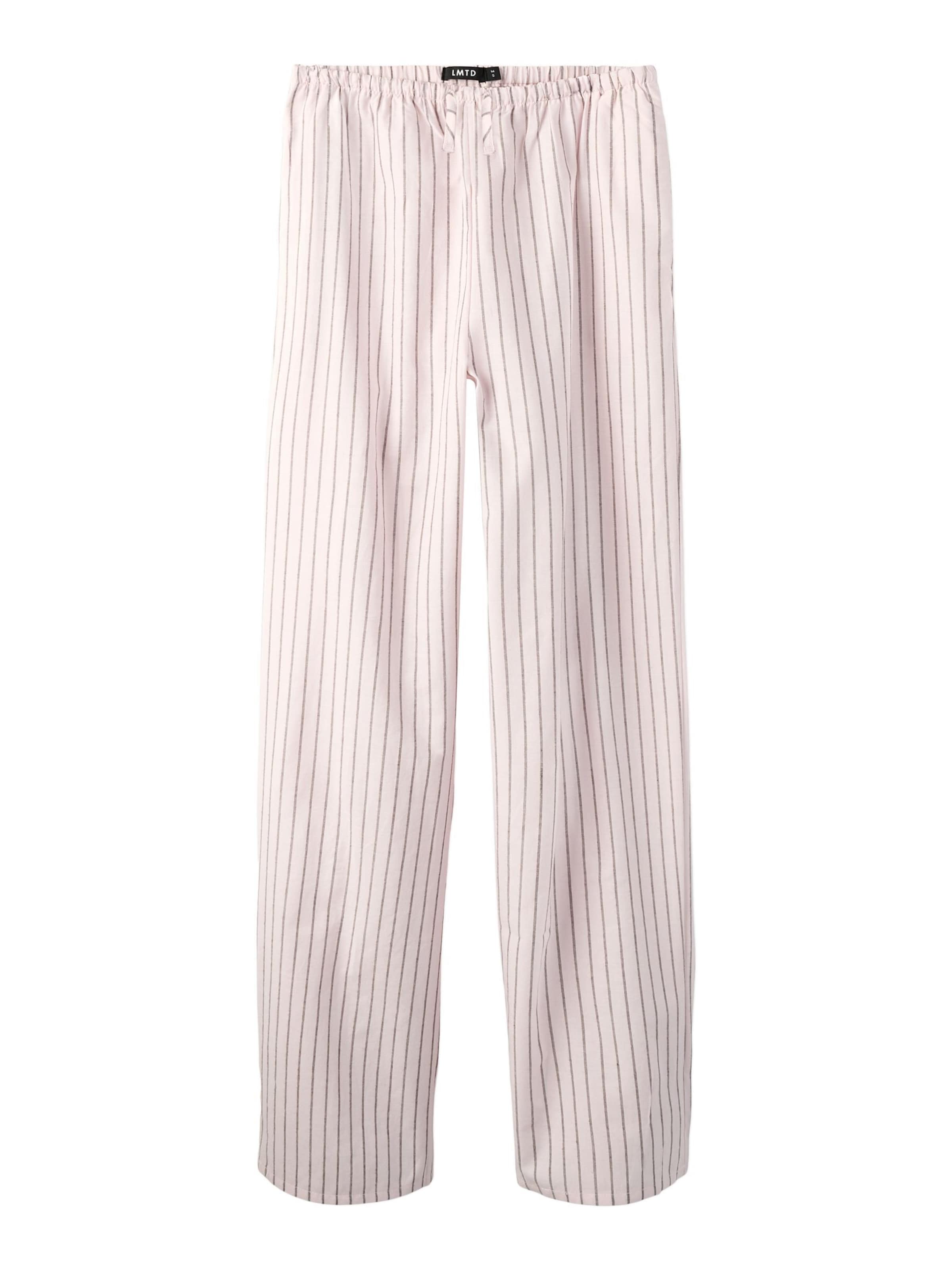 Wide Leg Pantalon LMTD en rose : devant