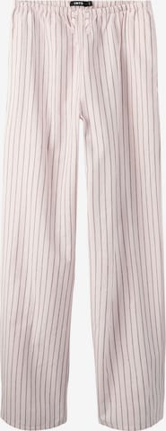 Wide Leg Pantalon LMTD en rose : devant