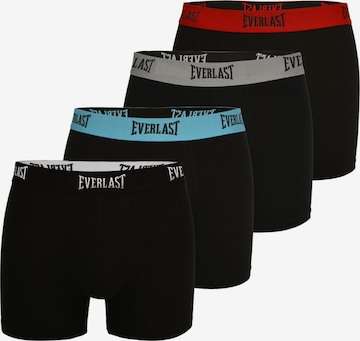 Boxers 'Everlast 4er Pack - Herren Boxershorts aus Baumwolle, Unterhosen für Männer' Everlast en noir : devant