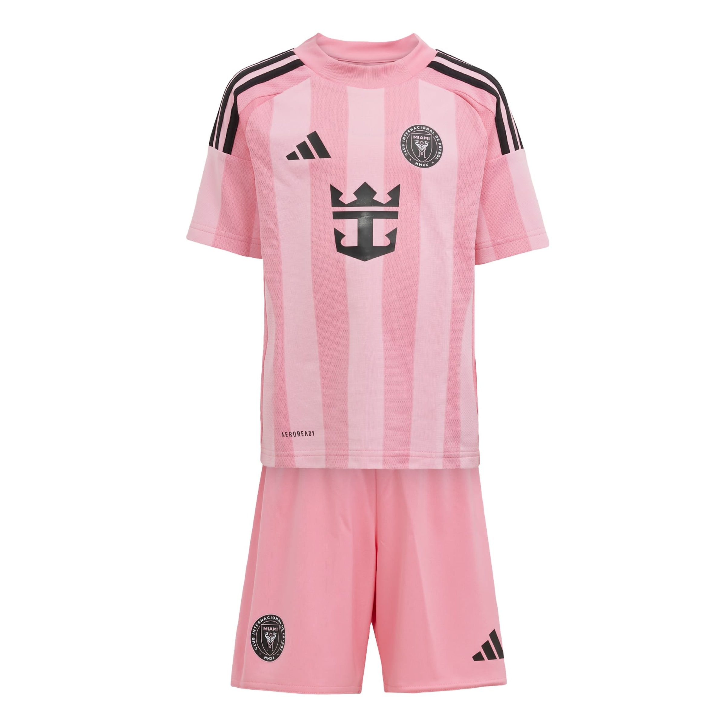 ADIDAS PERFORMANCE Trainingspak 'Inter Miami CF 25/26' in Roze: voorkant