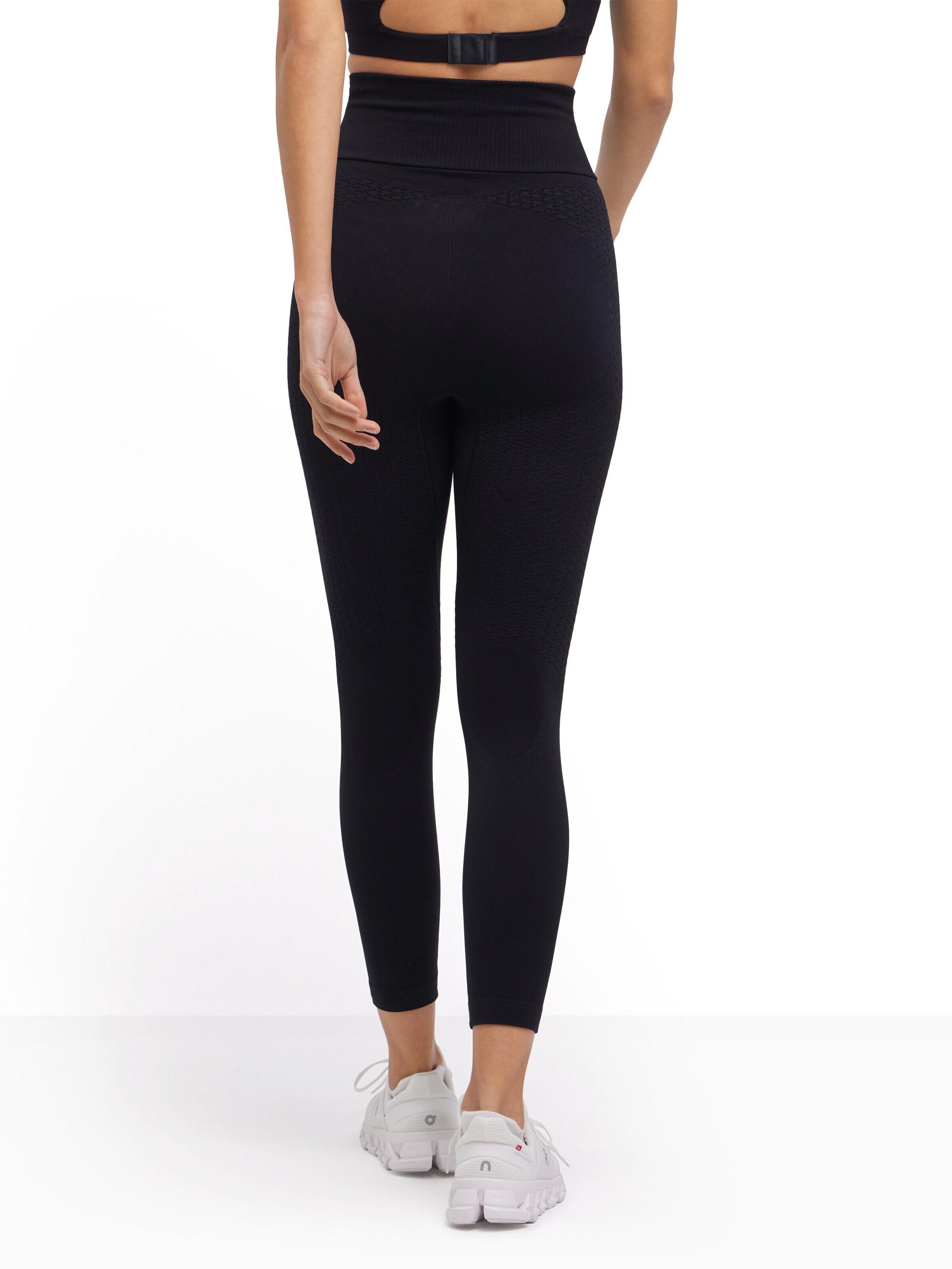 FALKE Tights 'Cellulite Tights light 7/8' in Black