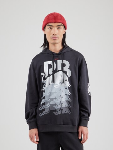 HUGO Sweatshirt i svart: framsida