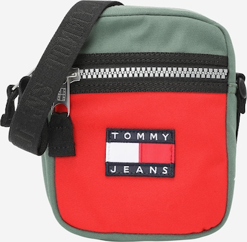 Borsa a tracolla di Tommy Jeans in verde: frontale