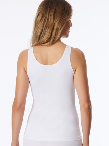 SCHIESSER Undershirt ' Trägertop - Unique Micro ' in White