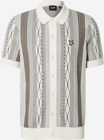 Lyle & Scott Neulepaita värissä beige: etupuoli