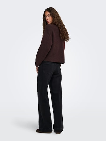 ONLY Knit cardigan in Purple