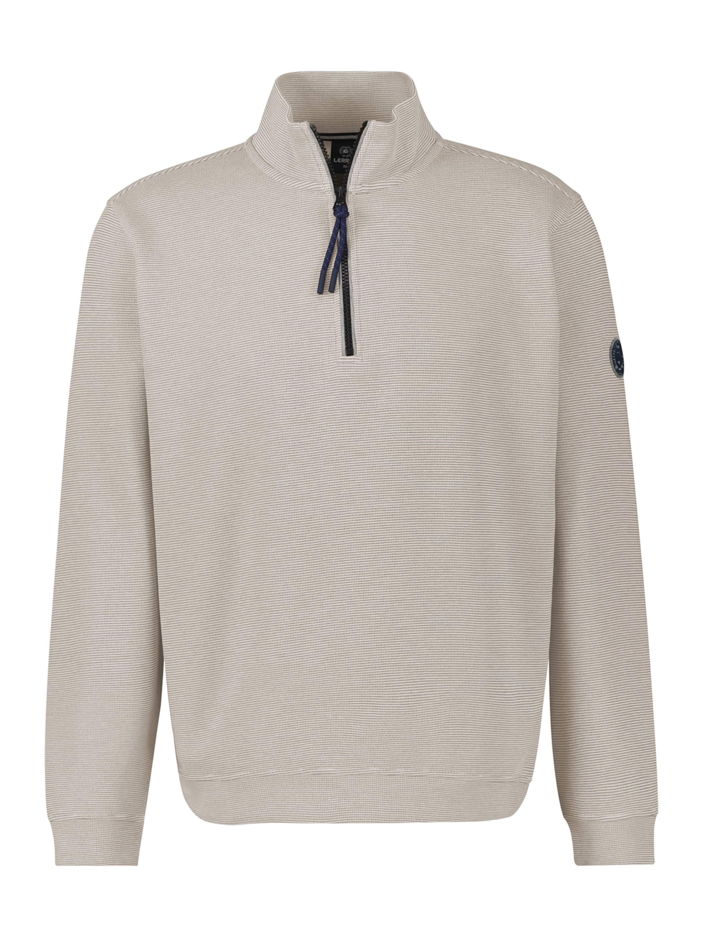 LERROS Sweatshirt in Wit: voorkant