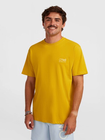 O'NEILL Tričko 'O'riginals Cali' – žlutá: přední strana