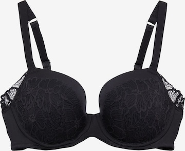 ESPRIT Push-up BH in Schwarz: predná strana