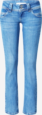 Pepe Jeans Slimfit Jeansy w kolorze niebieski: przód