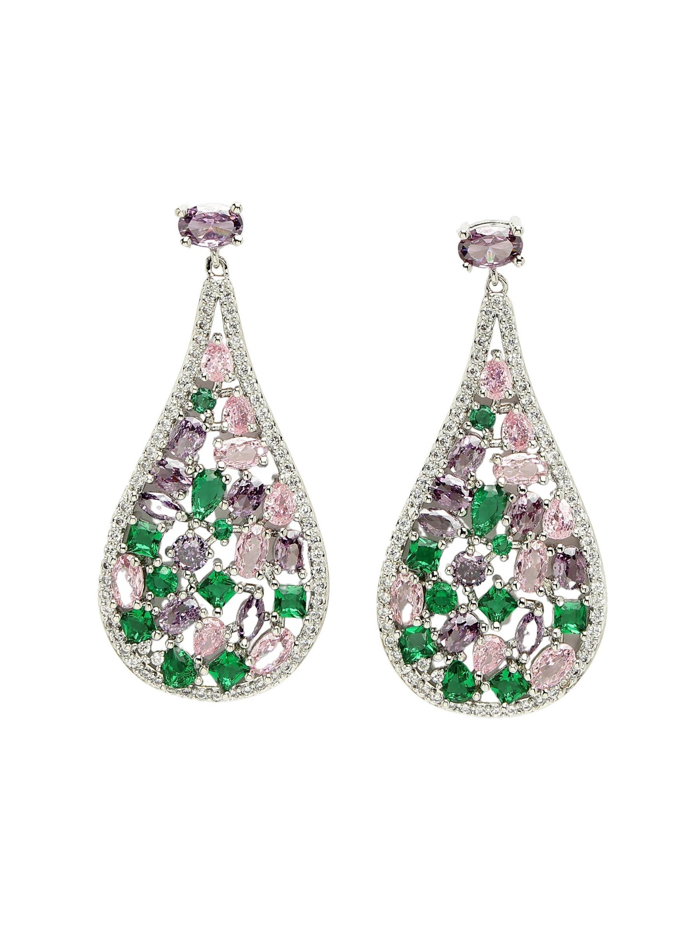 AVANT-GARDE PARIS - Pendientes 'Ilonaia' en Mezcla de colores: frente