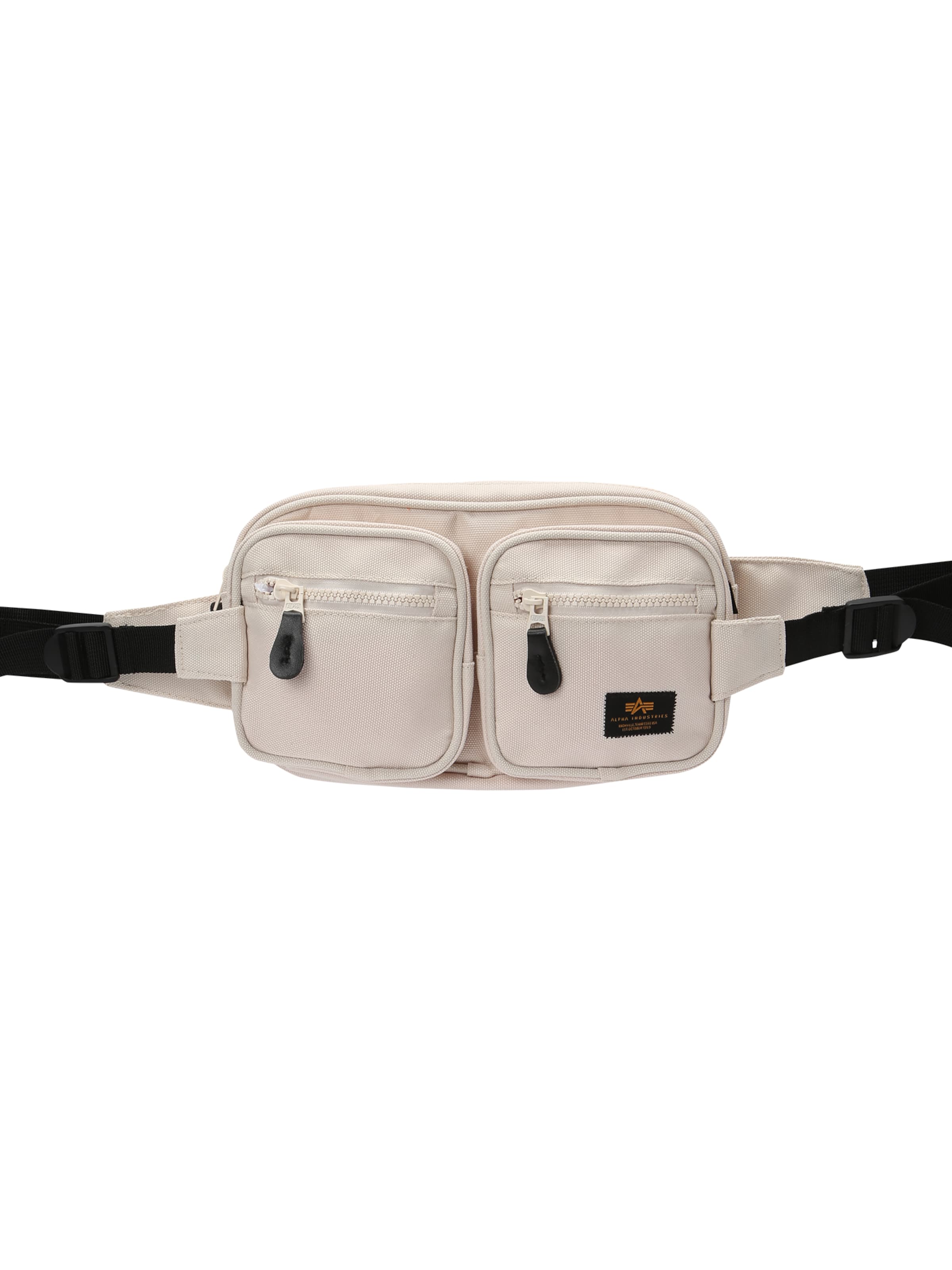 Borsetă de la ALPHA INDUSTRIES pe alb: față