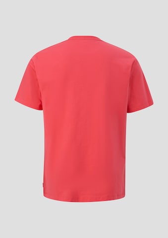 s.Oliver Men Big Sizes T-Shirt in Rot: zadná strana