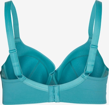 Devoted by Zizzi T-shirt Bra 'SOPHIA' in Green