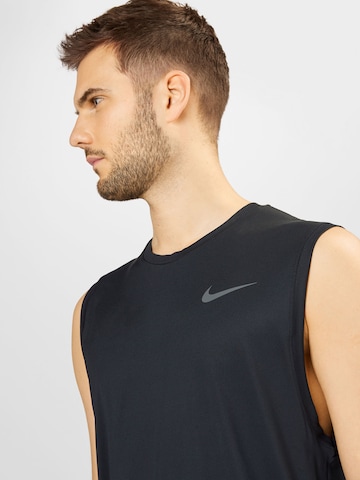 NIKE Sporttop 'Pro' in Schwarz