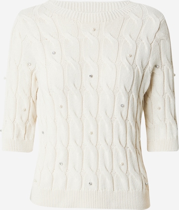 ONLY Sweater 'KATE' in Beige: front