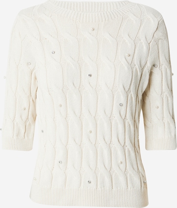 Pull-over 'KATE' ONLY en beige : devant