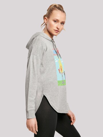 F4NT4STIC Sweatshirt 'Retro Gaming Summer Games' in Grey