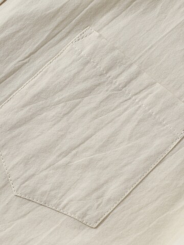 ALLTHEMEN Regular fit Button Up Shirt 'Schlicht' in Beige