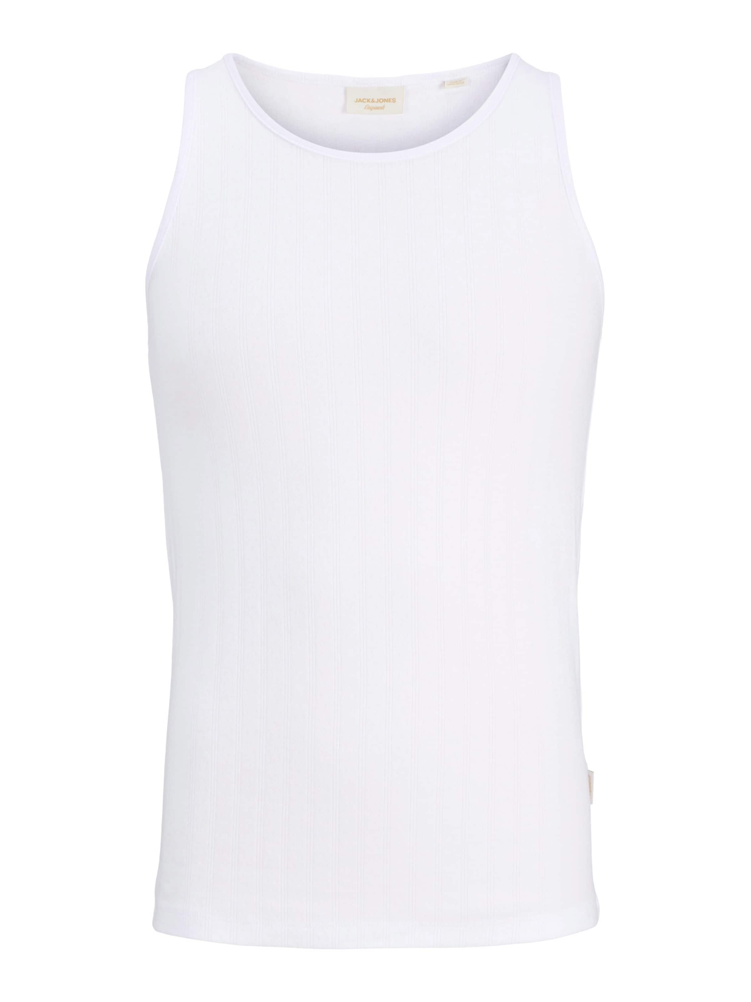 JACK & JONES Shirt 'JORCOTEDAZUR' in Wit: voorkant