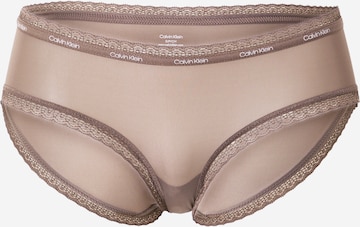 Calvin Klein Underwear - Cueca em castanho: frente